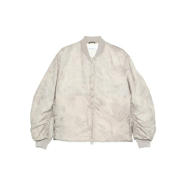 オーエーエムシー メンズ ジャケット&ブルゾン アウター Zip bomber jacket Neutrals|asty