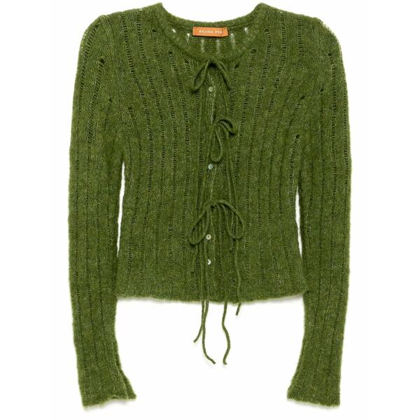 レジーナ・ピョウ レディース Tシャツ トップス Robyn cardigan Green｜asty