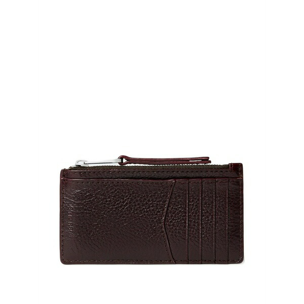 ルメール メンズ 紙入れ 付属品 Gear card holder coin purse Brown