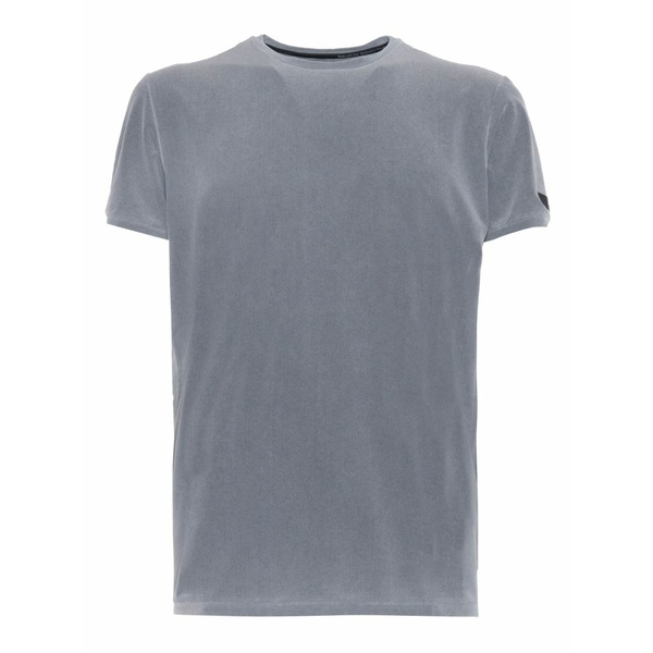 アールアールディ メンズ プルオーバー トップス Logo-detailing t-shirt Grey