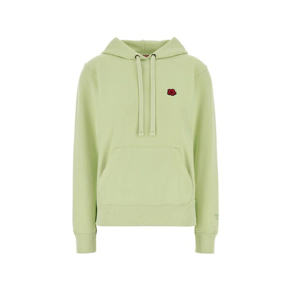 ケンゾー レディース パーカー・スウェットシャツ アウター Cotton hoodie Green