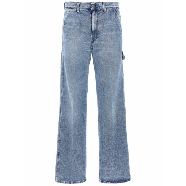 御手伝いさん はたご屋 トム男の子 レディース ジーンズズボン下 ボトムス Ko-work jeans Blue レディースファッション-ボトムス