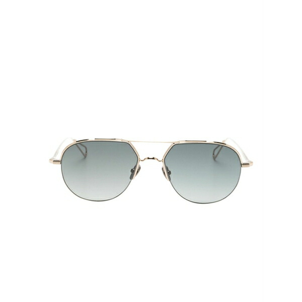アレム メンズ サングラス・アイウェア アクセサリー Archives pilot-frame sunglasses Gold｜asty