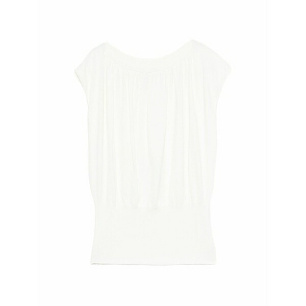 リビアナコンティ レディース プルオーバー トップス Gathered top Neutrals
