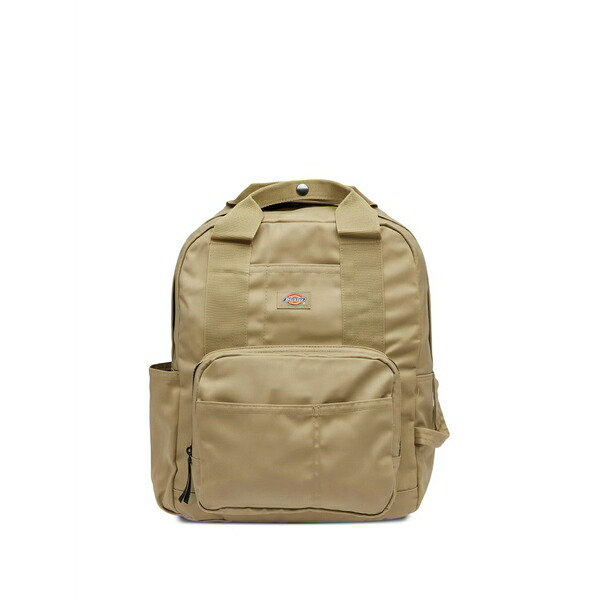 ディッキーズ メンズ うしろ側風呂敷き包み・背嚢 御徒面子 Logo-patch backpack Neutrals