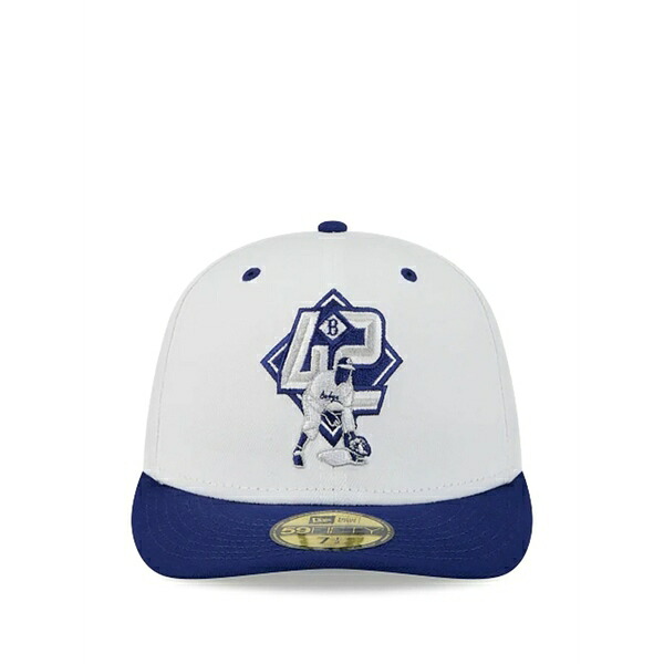 ニューエラ メンズ 帽子 アクセサリー X brooklyn dodgers embroidered cap White|asty