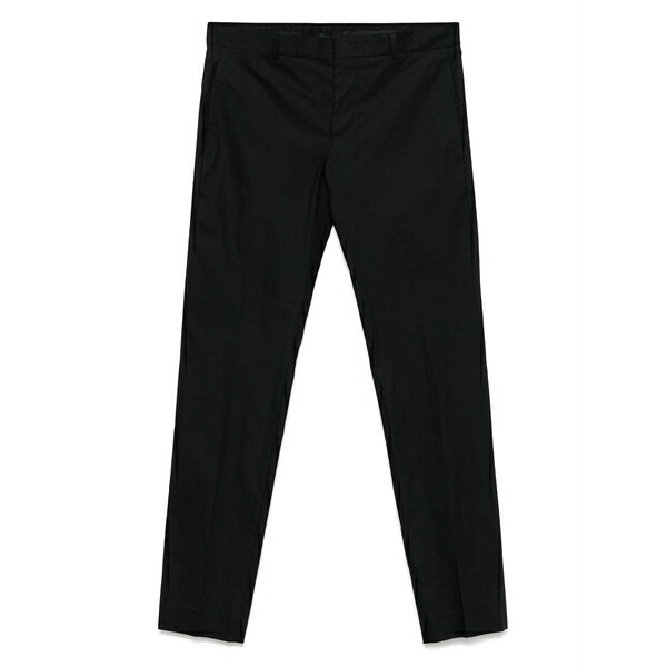 PTトリノ メンズ カジュアルパンツ ボトムス Logo-plaque trousers Black|asty