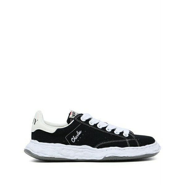 ミハラヤスヒロ レディース スニーカー シューズ Charles og sole canvas sneakers Black