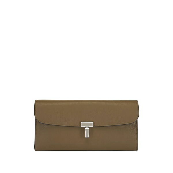 トーテム レディース 金入れ 付属物 Pebble grain wallet Brown