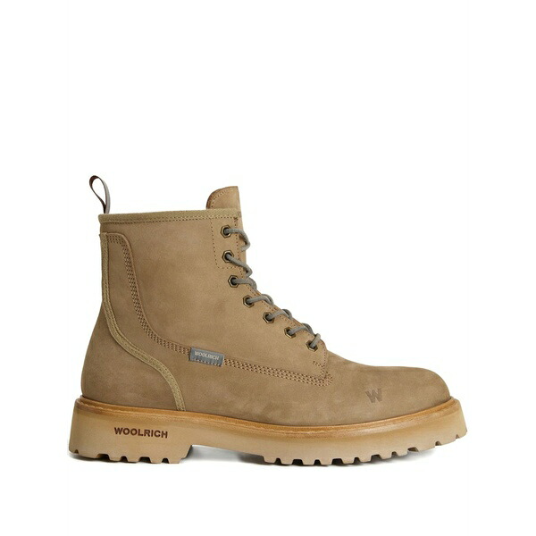 羊毛 分限者 メンズ ブーツ シューズ Lace-up zip boots Neutrals