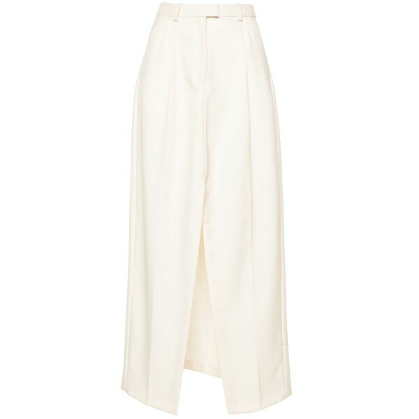 ビクターアンドロルフ レディース スカート ボトムス High-waist gabardine long skirt Neutrals|asty