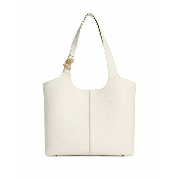 コチネレ レディース ショルダーバッグ 御徒面子 Logo-palque shoulder bag White