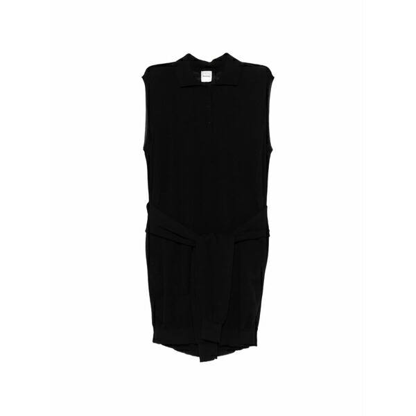 ナヌーシュカ レディース ワンピース トップス Nila button-fatening mini dress Black｜asty