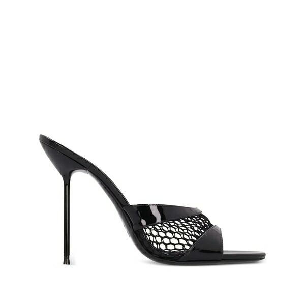 パリテキサス レディース サンダル シューズ Lidia mesh mules Black|asty