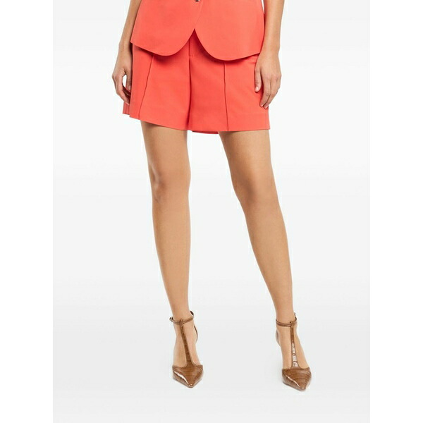 サンクアセプト レディース カジュアルパンツ ボトムス Kallen shorts Red｜asty