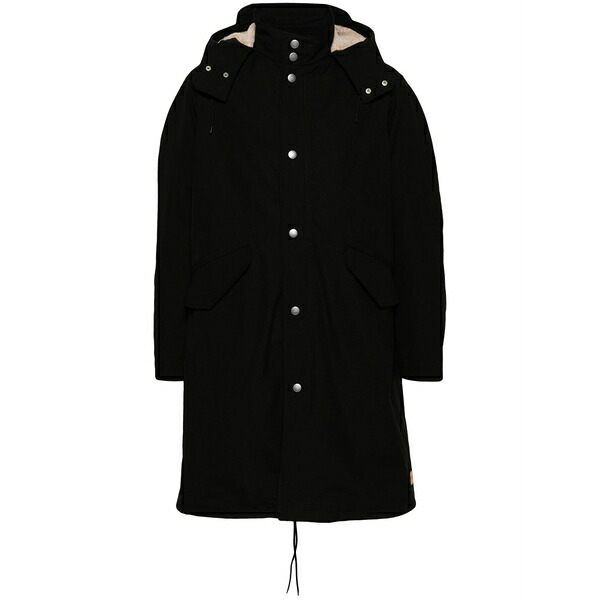 アーペーセー メンズ 厚地の外套 アウター Antonin coat Black コート・ジャケット-メンズファッション