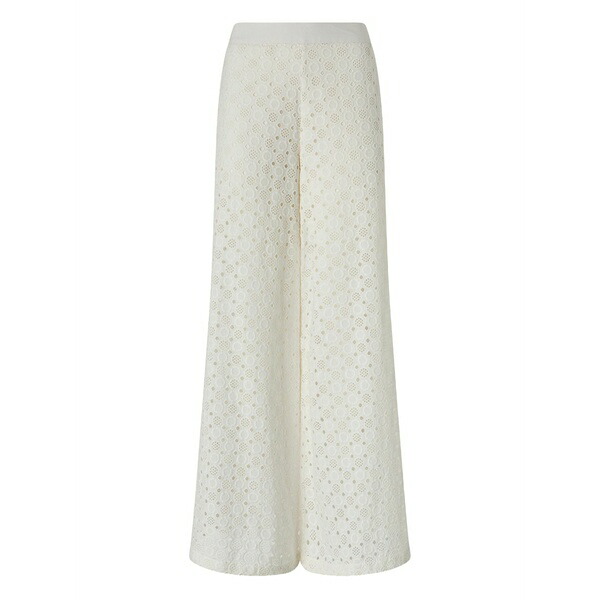 ピンコ レディース カジュアルパンツ ボトムス Patterned trousers White｜asty