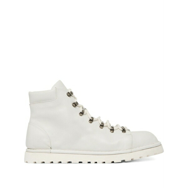 マーシル メンズ ブーツ シューズ Pallottola crepping boots White