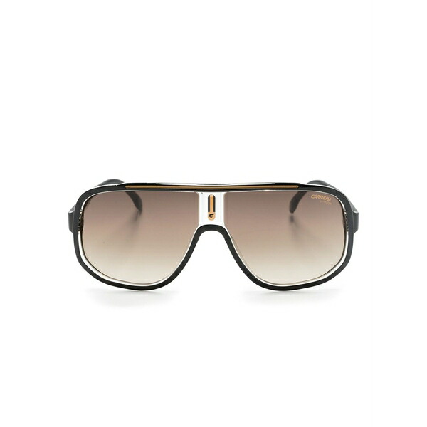 カレーナ メンズ サングラス・アイウェア アクセサリー Gradient-lenses pilot-frame sunglasses Black
