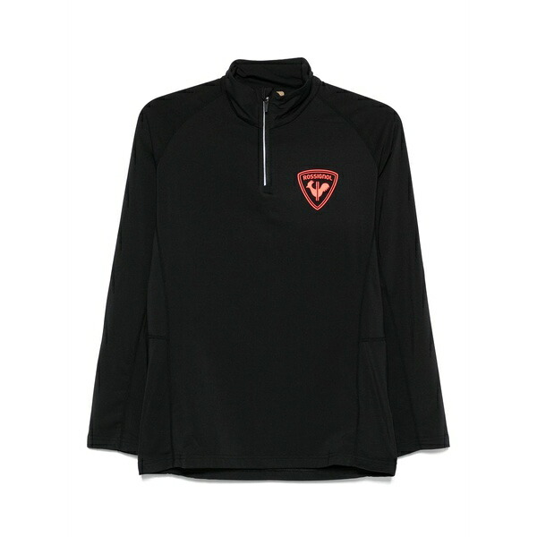 ロシニョール メンズ 上衣＆上衣 アウター New hero half-zip performance sweatshirt Black