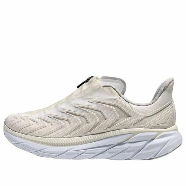 HOKA ONE ONE ホカオネオネ メンズ スニーカー Blanc De Blanc/Lunar Rock 【HOKA ONE ONE Project Clifton 'Blanc De Blanc' 1127924-BDBLR】 サイズ US_10.5(28.5cm)|asty