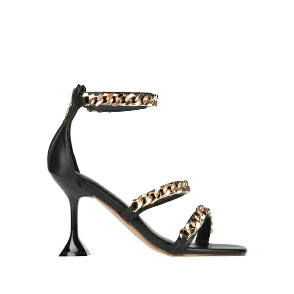 【送料無料】 エマヌエーレ ヴェー レディース サンダル シューズ Sandals Black｜asty