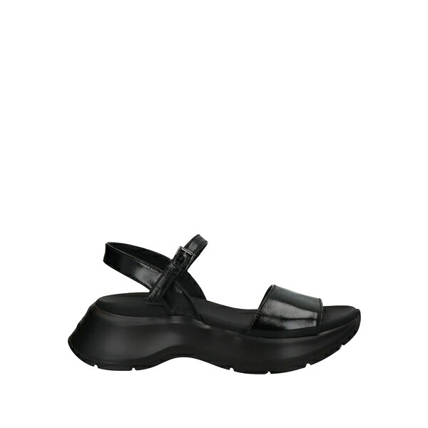 【送料無料】 ホーガン レディース サンダル シューズ Sandals Black|asty