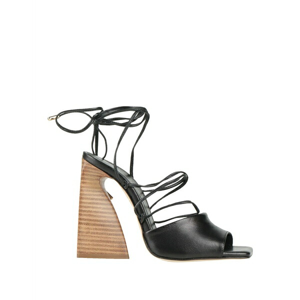 【送料無料】 エヌキューブ レディース サンダル シューズ Sandals Black｜asty