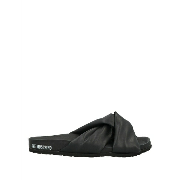 【送料無料】 モスキーノ レディース サンダル シューズ Sandals Black