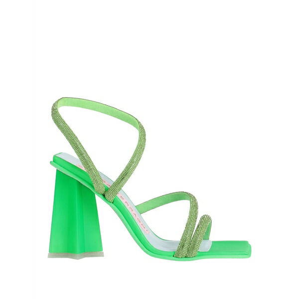 【送料無料】 シアラフェラーニ レディース サンダル シューズ Sandals Green|asty
