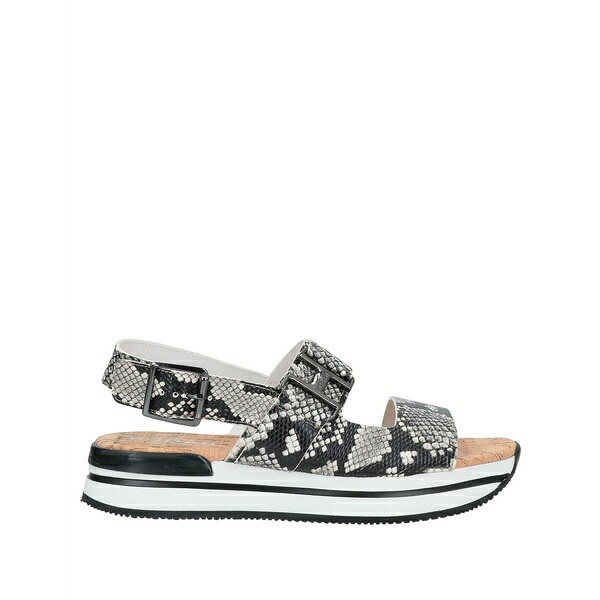 【送料無料】 ホーガン レディース サンダル シューズ Sandals Grey｜asty 35,620円