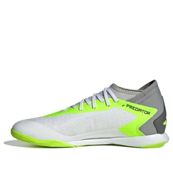 adidas アディダス メンズ スニーカー  【adidas Predator Accuracy.3 IN \u0027Cloud White Lucid Lemon\u0027 GY9990】  大きさ US_M_13