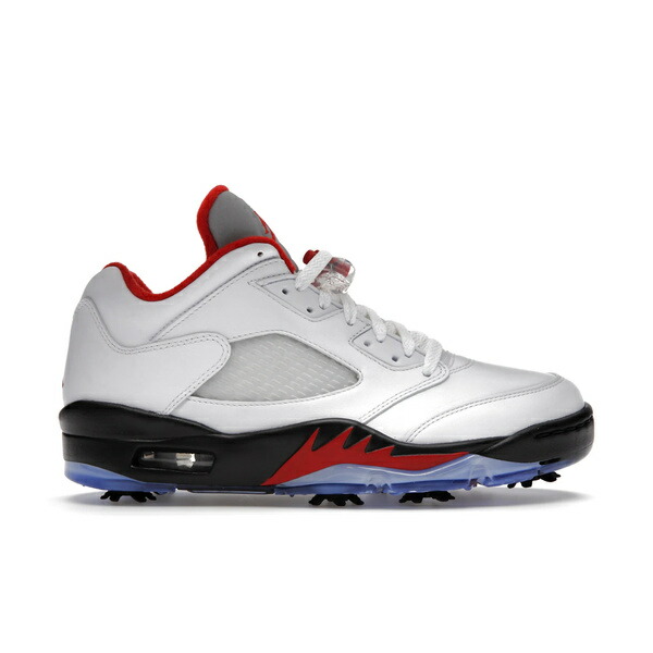 楽天市場】NIKE JORDAN 5 LOW GOLF FIRE RED white/fire red