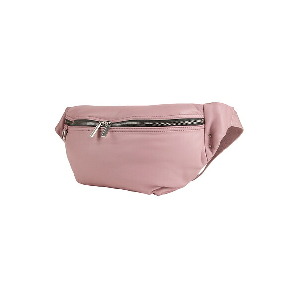 【貨物輸送無料】 リックオウエンス メンズ 商行為系 御徒面子 Belt bags Pink