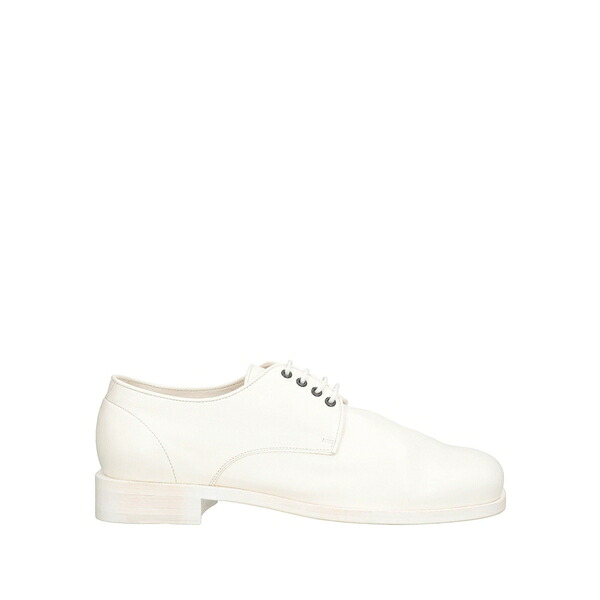 【貨物輸送無料】 ルメール メンズ 御召しものシューズ シューズ Lace-up shoes White