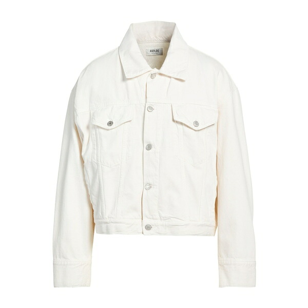 【送料無料】 アゴルド メンズ ジャケット&ブルゾン アウター Denim outerwear White|asty