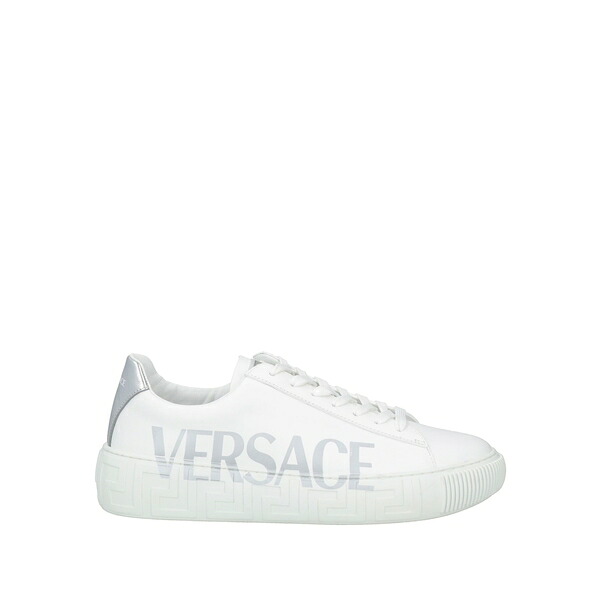 【貨物輸送無料】 ヴェルサーチ メンズ スニーカー シューズ Sneakers White