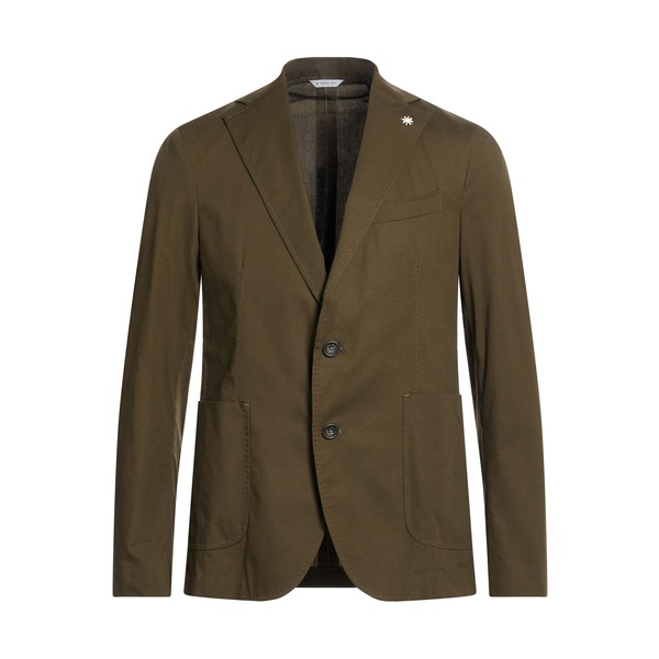 【送料無料】 マニュエル リッツ メンズ ジャケット＆ブルゾン アウター Blazers Green｜asty