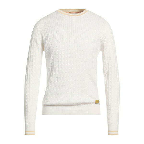 【貨物輸送無料】 イエスズィーバイエッセンツァ メンズ 編み物\u0026スウェーター アウター Sweaters White