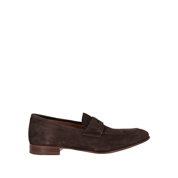 【貨物輸送無料】 カルピエーレ メンズ スリッポン・ローファー シューズ Loafers Brown スリッポン-メンズ靴