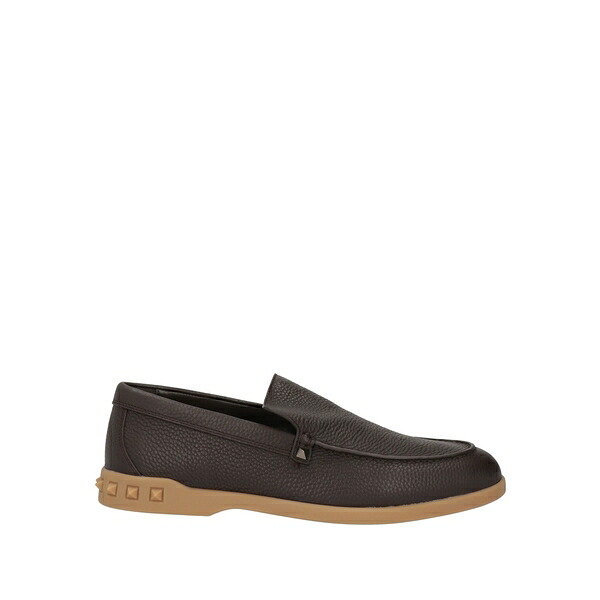 【送料無料】 ヴァレンティノ ガラヴァーニ メンズ スリッポン・ローファー シューズ Loafers Brown｜asty
