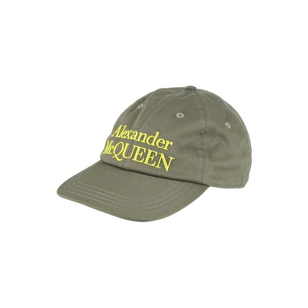 【送料無料】 マックイーン メンズ 帽子 アクセサリー Hats Green