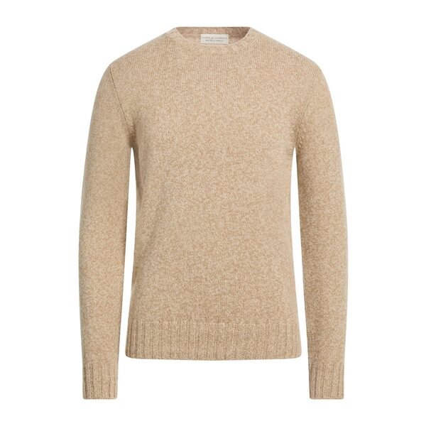 【貨物輸送無料】 フィリッポ デ ラウレンティス メンズ 編み物\u0026プルオーバー アウター Sweaters Beige