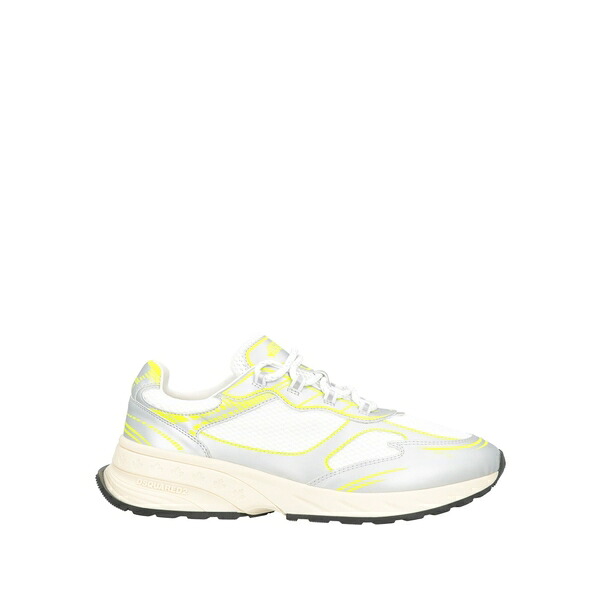 【送料無料】 ディースクエアード メンズ スニーカー シューズ Sneakers White|asty