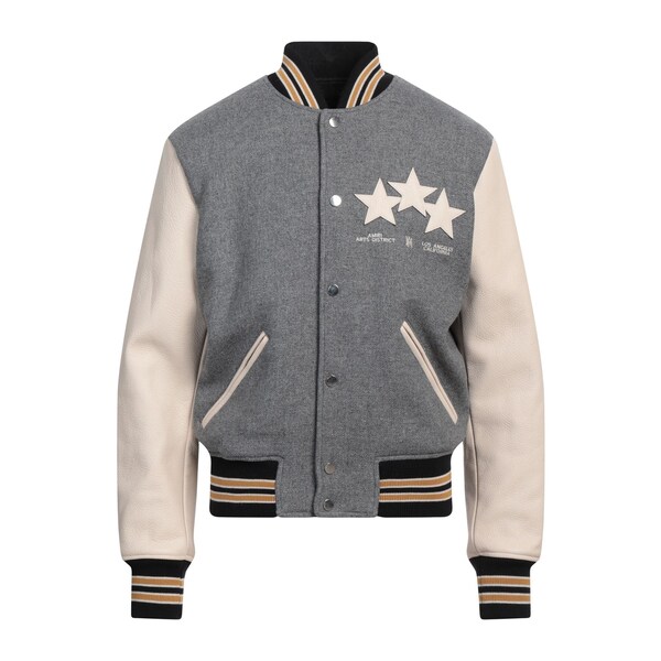 【貨物輸送無料】 アミリ メンズ 上衣＆上衣 アウター Jackets Grey
