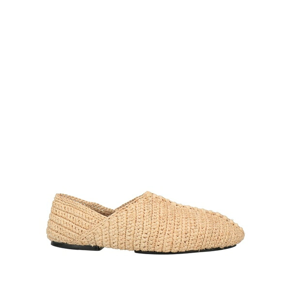 【送料無料】 ジル・サンダー メンズ スリッポン・ローファー シューズ Loafers Beige｜asty 97,240円