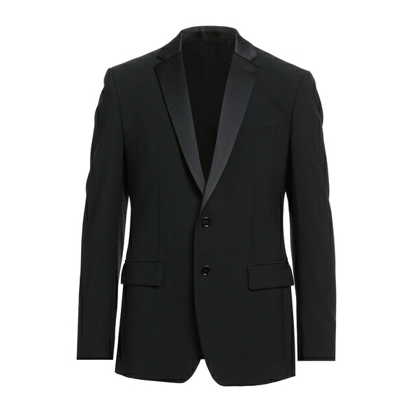 【貨物輸送無料】 ドンダップ メンズ 上衣＆上衣 アウター Blazers Black