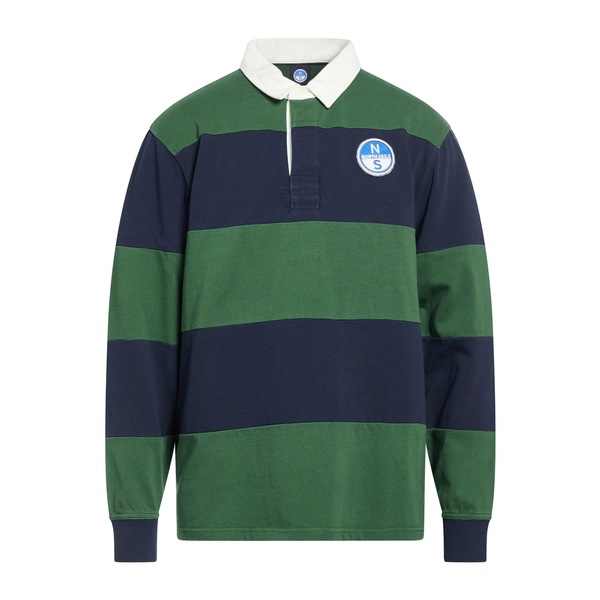 【貨物輸送無料】 北の方大売り出し メンズ プルオーバー トップス Polo shirts Green