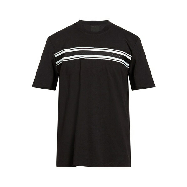 【送料無料】 メゾン ナイン パリ メンズ Tシャツ トップス T-shirts Black|asty