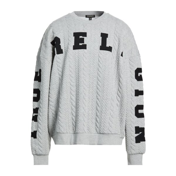 【貨物輸送無料】 トゥルーレリジョン メンズ パーカー・スウェットシャツ アウター Sweatshirts Grey